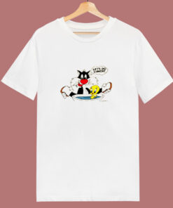 1988 Vintage Looney Tunes Lets Do Lunch 80s T Shirt 1988 Vintage Looney Tunes Lets Do Lunch 80s T Shirt