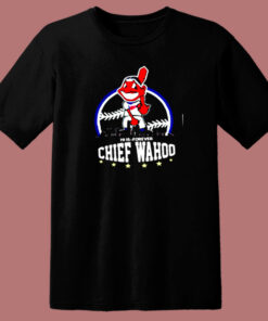 1995 Forever Chief Wahoo 80s T Shirt 1995 Forever Chief Wahoo 80s T Shirt