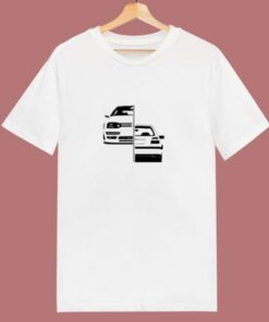 1998 Golf Gti Vr6 Mk3 Lines Volkswagen 80s T Shirt