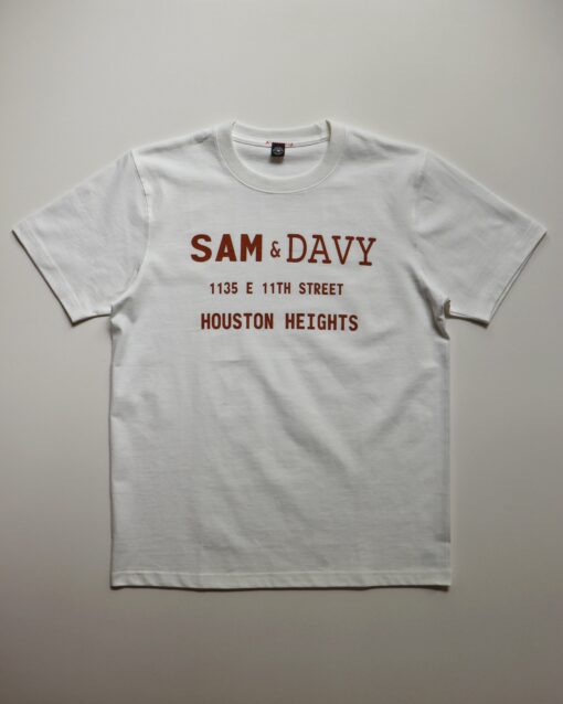 The Sam & Davy 11th St. Signature tee