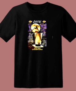 2020 Los Angeles Lakers Champions Signature 80s T Shirt 2020 Los Angeles Lakers Champions Signature 80s T Shirt
