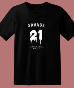21 Savage 15 80s T Shirt 21 Savage 15 80s T Shirt