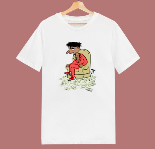 21 Savage In The Simpsons 80s T Shirt