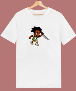 21 Savage Simpson Kill By Knife 80s T Shirt 21 Savage Simpson Kill By Knife 80s T Shirt