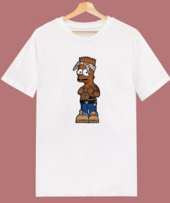 2Bart Tupac Shakur The Simpson T Shirt Style 2Bart Tupac Shakur The Simpson T Shirt Style