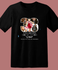 33 Naya Rivera 1987 2020 80s T Shirt
