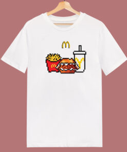 8 Bit McDonalds NewJeans T Shirt Style 8 Bit McDonalds NewJeans T Shirt Style