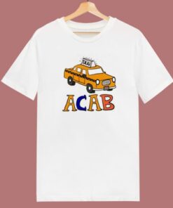 A CAB Taxi T Shirt Style 1 A CAB Taxi T Shirt Style 2