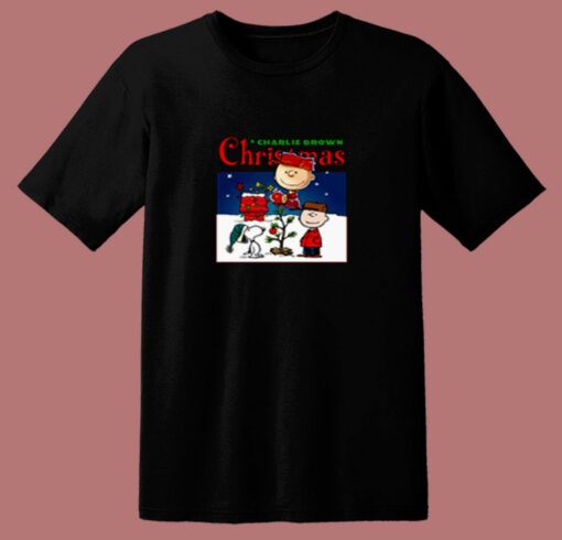 A Charlie Brown Christmas Movie 80s T Shirt