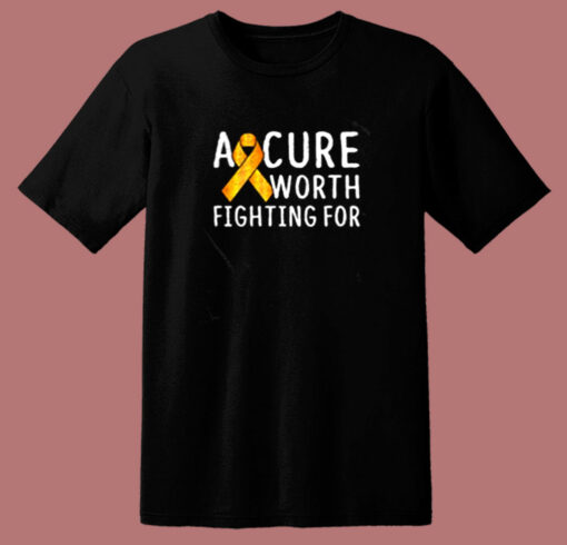 A Cure Worth Fighting For 80s T Shirt