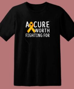 A Cure Worth Fighting For 80s T Shirt