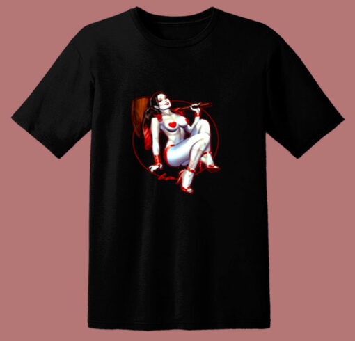 A Sexy Harley Quinn 80s T Shirt