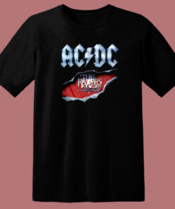 AC DC Razors Edge 80s T Shirt Style