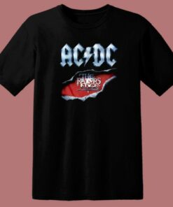 AC DC Razors Edge 80s T Shirt Style