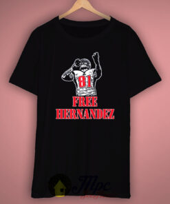 Aaron Hernandez England Patriots NFL Team Unisex Premium T shirt Size S,M,L,XL,2XL