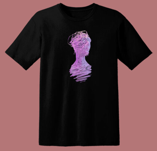 Abstract Sci Alien Funny 80s T Shirt Style