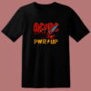 Acdc Power Up Stage Lights Official 80s T Shirt