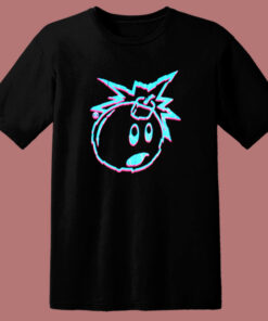 Adam The Bomb Camo And Shatterd 80s T Shirt