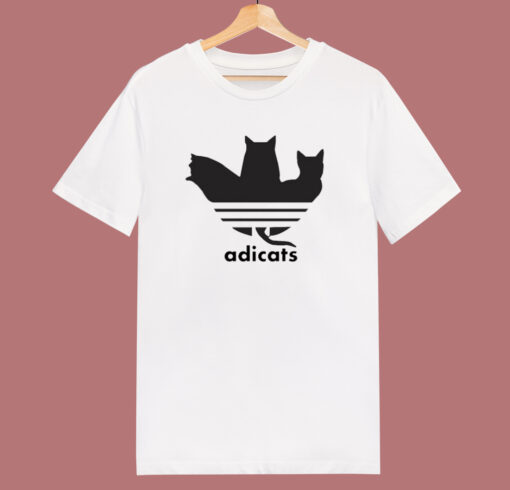 Adicats Logo Parody T Shirt Style