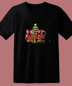 Aerosmith Chibi Christmas 80s T Shirt