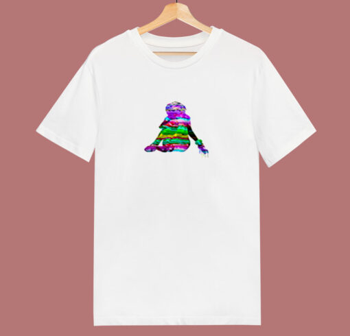 Aesthetic Glitch Anime Girl 80s T Shirt