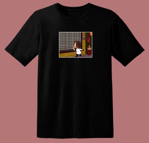 Against The Machine Simpsons T Shirt Style