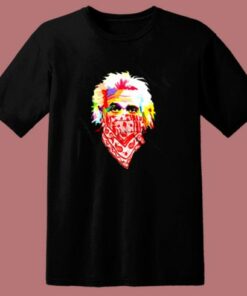 Albert Einstein Bandana 80s T Shirt