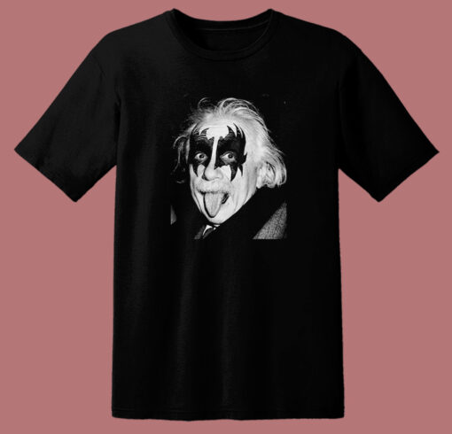 Albert Einstein Kiss T Shirt Style