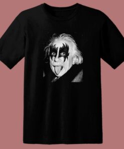Albert Einstein Kiss T Shirt Style
