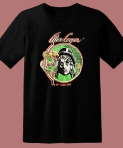 Alice Cooper Snake And Spider T Shirt Style