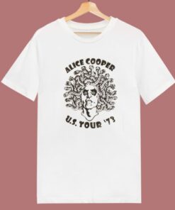 Alice Cooper Us Tour 73 T Shirt Style 2