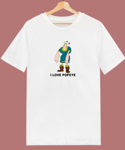 Alice The Goon I Love Popeye 80s T Shirt