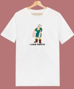 Alice The Goon I Love Popeye 80s T Shirt
