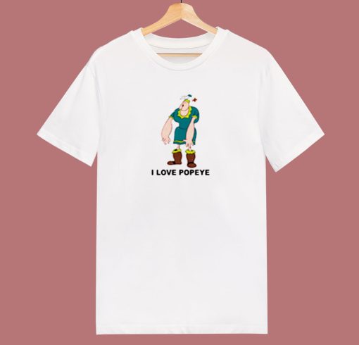 Alice The Goon I Love Popeye 80s T Shirt
