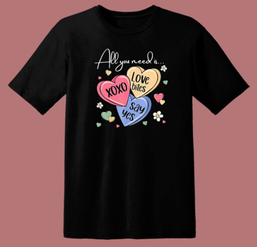 All You Need Is Love Bites T Shirt Style