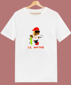 Almost Official Lil Wayne Cartoon Lil Wayne Shirt Clipart 80s T Shirt 1