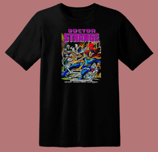 Alone Against Eternity Strange 80s T Shirt Style