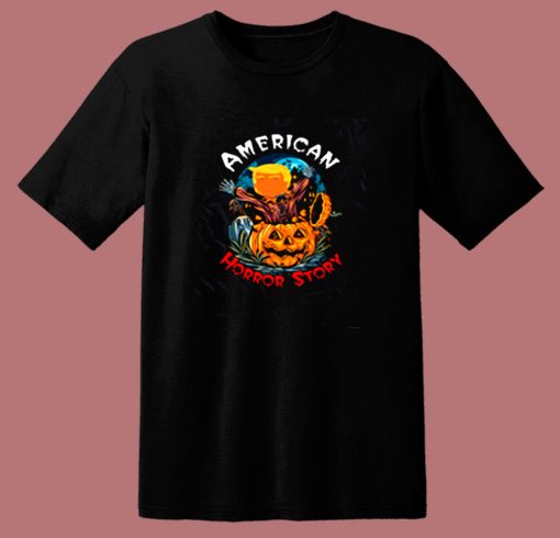 American Horror Story Donald Trump Halloween 80s T Shirt