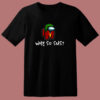 Among Us Joker Why So Sus Halloween 80s T Shirt