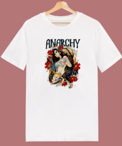 Anarchy Gotchic Graphic 80s T Shirt Style 1