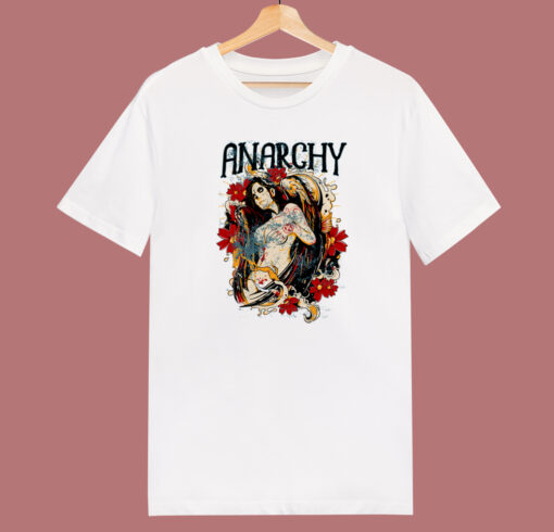 Anarchy Gotchic Graphic 80s T Shirt Style