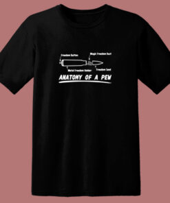 Anatomy Of A Pew 80s T Shirt