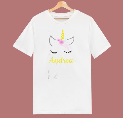 Andrea Unicorn 80s T Shirt