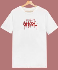 Angel Horror Lettering 80s T Shirt 1 Angel Horror Lettering 80s T Shirt 2