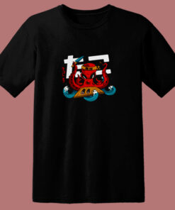 Anime Octopus Sushi Chef 80s T Shirt Anime Octopus Sushi Chef 80s T Shirt