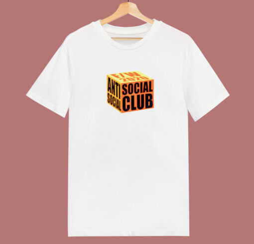 Anti Social Social Club I Wish I Was Wrong 80s T Shirt