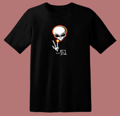 Area 51 Alien 80s T Shirt