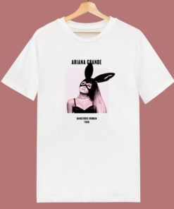 Ariana Dangerous Woman Tour Date Back 80s T Shirt Ariana Dangerous Woman Tour Date Back 80s T Shirt