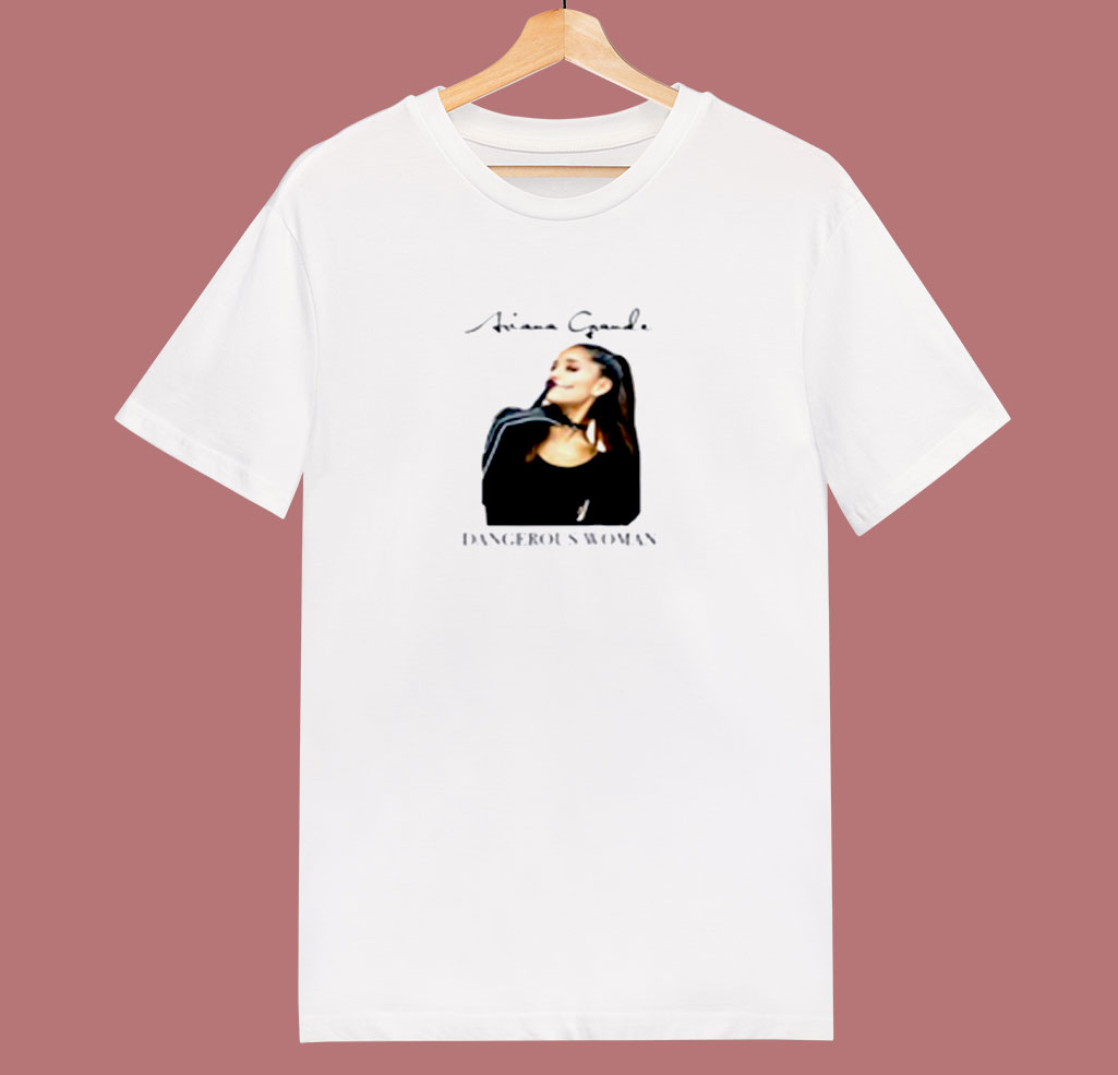 Ariana Grande Dangerous Woman 80s T Shirt Ariana Grande Dangerous Woman 80s T Shirt