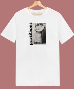 Ariana Grande Positions 80s T Shirt 1 Ariana Grande Positions 80s T Shirt 2
